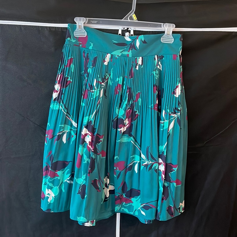 Merona floral A-Line skirt